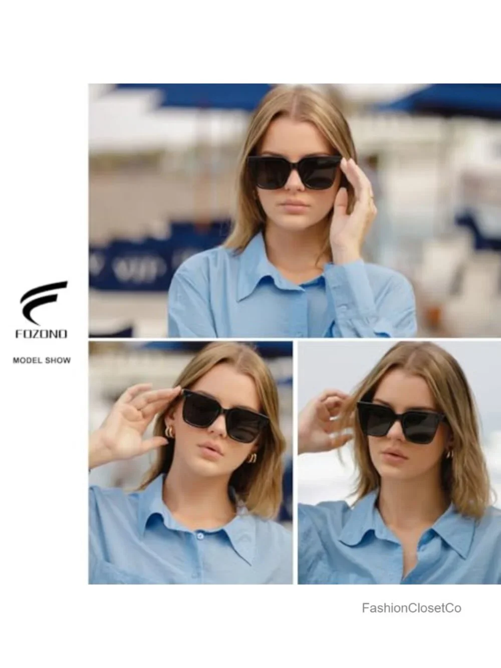 Retro Square Sunglasses Polarized UV400 Classic Vintage Frame Driving Travel
